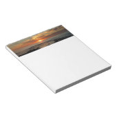 San Diego Sunset II California Seascape Notizblock (angewinkelt)