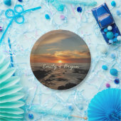San Diego Sunset II California Seascape Pappteller (Party)
