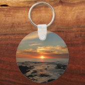 San Diego Sunset II California Seascape Schlüsselanhänger (Vorderseite)