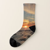 San Diego Sunset II California Seascape Socken (Links - Außen)