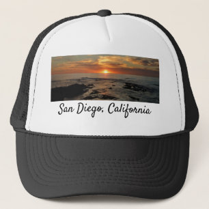 San Diego Sunset II California Seascape Truckerkappe