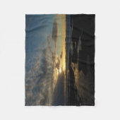 San Diego Sunset III Atemberaubendes Kalifornien L Fleecedecke (Vorderseite)