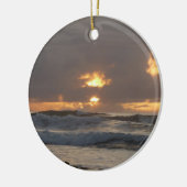 San Diego Sunset IV California Seascape Keramik Ornament (Links)