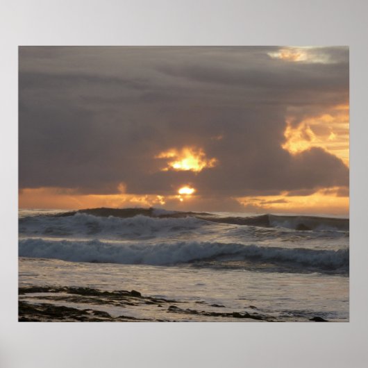 San Diego Sunset IV California Seascape Poster (Vorne)