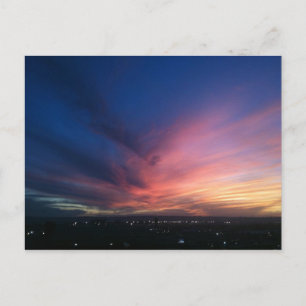 San Diego Sunset Postcard Postkarte
