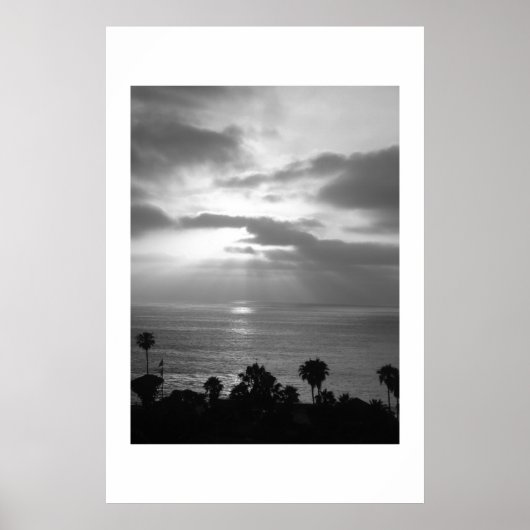 San Diego Sunset Poster (Vorne)