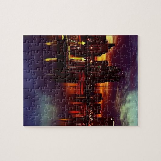 San Diego Sunset Skyline Puzzle (Horizontal)