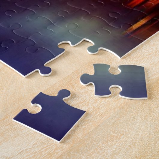 San Diego Sunset Skyline Puzzle (Seite)