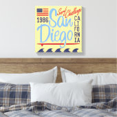San Diego Surf Challenge 1986 Leinwanddruck (Insitu (Schlafzimmer))