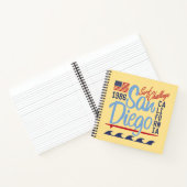 San Diego Surf Challenge 1986 Notizblock (Innenseite)