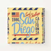 San Diego Surf Challenge 1986 Notizblock (Rückseite)
