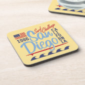 San Diego Surf Challenge 1986 Untersetzer (Linke Seite)