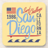San Diego Surf Challenge 1986 Untersetzer (Vorderseite)
