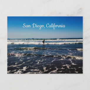 San Diego Surfer Postkarte