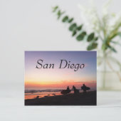 San Diego Surfers Postkarte (Stehend Vorderseite)