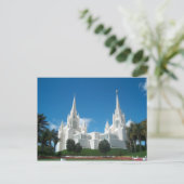 San Diego Temple Postkarte (Stehend Vorderseite)