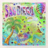 San Diego Timeless Melody Untersetzer (Vorderseite)