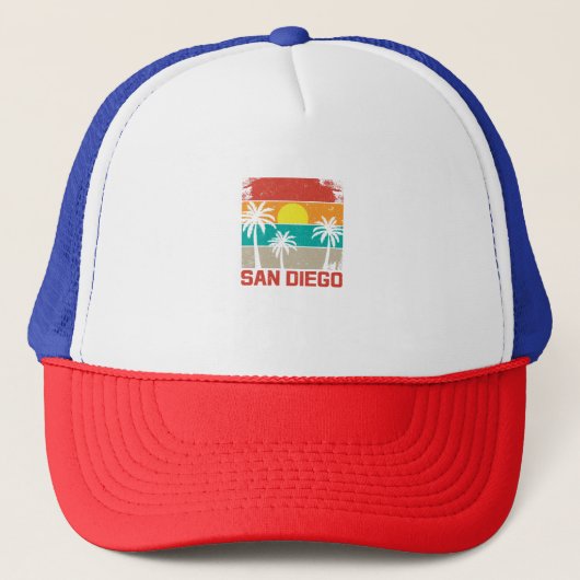 San Diego Truckerkappe (Vorderseite)