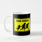 San Diego Überfahrt Kaffeetasse (Links)