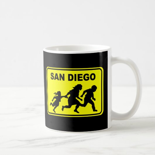 San Diego Überfahrt Kaffeetasse (Rechts)