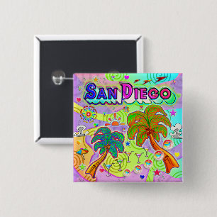 San Diego Vacation Button