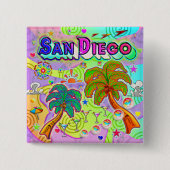 San Diego Vacation Button (Vorderseite)