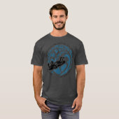 San Diego Vacation Souvenir Surfer Boogie T-Shirt (Vorne ganz)