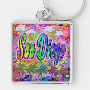 San Diego Vista Express Schlüsselanhänger