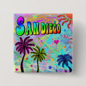 San Diego Vivid Romance Button (Vorderseite)