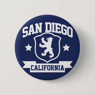 San Diego Wappenkunde Button