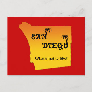 San Diego - was soll man nicht mögen? Postkarte