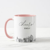 San Diego Wedding Personalisiert Coffee Tasse (Links)