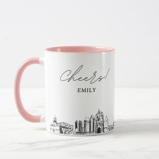 San Diego Wedding Personalisiert Coffee Tasse (Links)