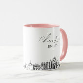 San Diego Wedding Personalisiert Coffee Tasse (VorderseiteRechts)