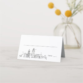 San Diego Wedding | Platzieren Sie die Tabellennam Platzkarte