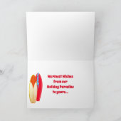 San Diego Weihnachten und Surfbretter Strand (Innenseite)