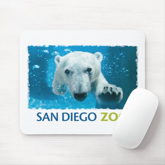 San Diego Zoo-Eisbär Mousepad (Mit Mouse)