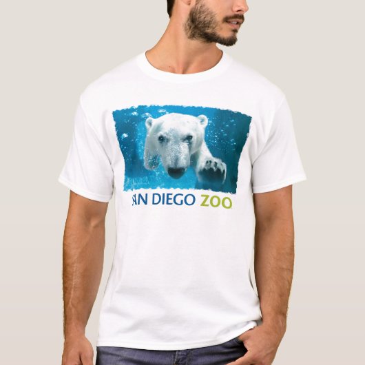 San Diego Zoo-Eisbär T-Shirt (Vorderseite)