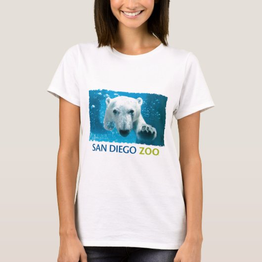 San Diego Zoo-Eisbär T-Shirt (Vorderseite)