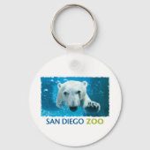 San Diego Zoo Polar Bear Schlüsselanhänger (Vorderseite)