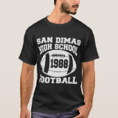 SAN DIMAS HIGH SCHOOL FOOTBALL 1988 T-Shirt (Vorderseite)