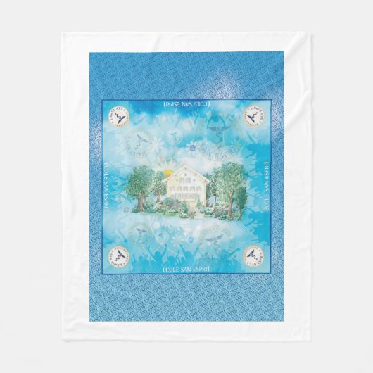 San Esprit Tuch Fleecedecke (Vorderseite)