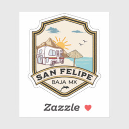 San Felipe Baja California Sur Mexico RV Aufkleber