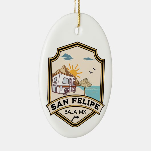 San Felipe Baja California Sur Mexiko Keramik Ornament (Rechts)