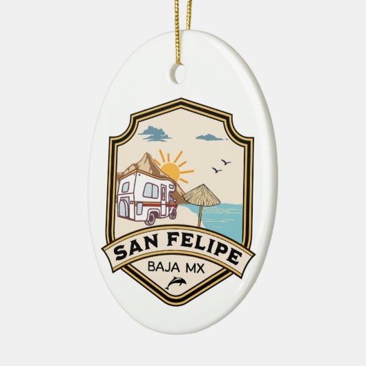 San Felipe Baja California Sur Mexiko Keramik Ornament (Links)