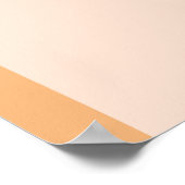 San Felipe Beach Mexico Reiseplakat Poster (Ecke)