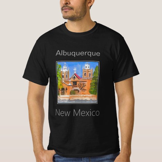 San Felipe de Neri Mission Church, Albuquerque T-Shirt (Vorderseite)