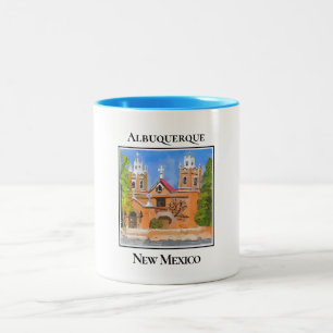 San Felipe de Neri Mission Church, Albuquerque Zweifarbige Tasse