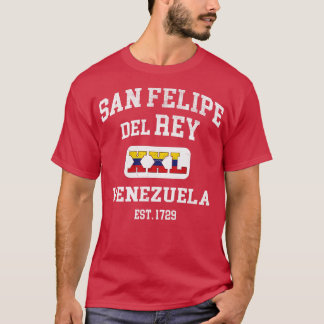San Felipe del Rey Venezuela XXL Athletisches Desi T-Shirt