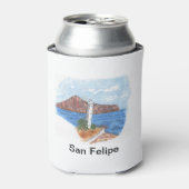 San Felipe Lighthouse 2 Can Cooler Dosenkühler (Kanne Vorderseite)
